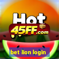 bet lion login